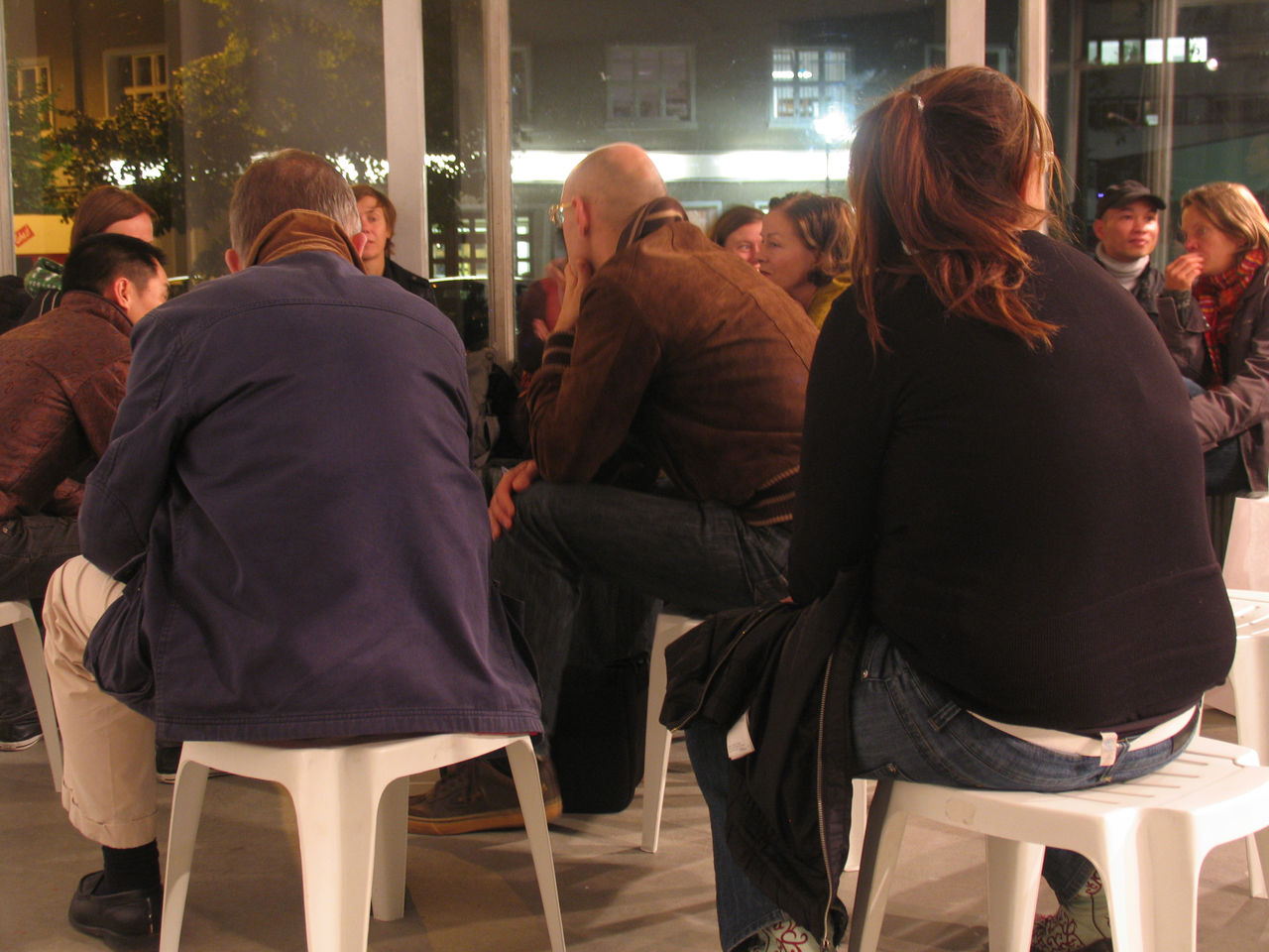 Photographic documentation of RYLLEGA Berlin (Talk: Hanoi's art scene and Ryllega Hanoi, 16 September 2008)